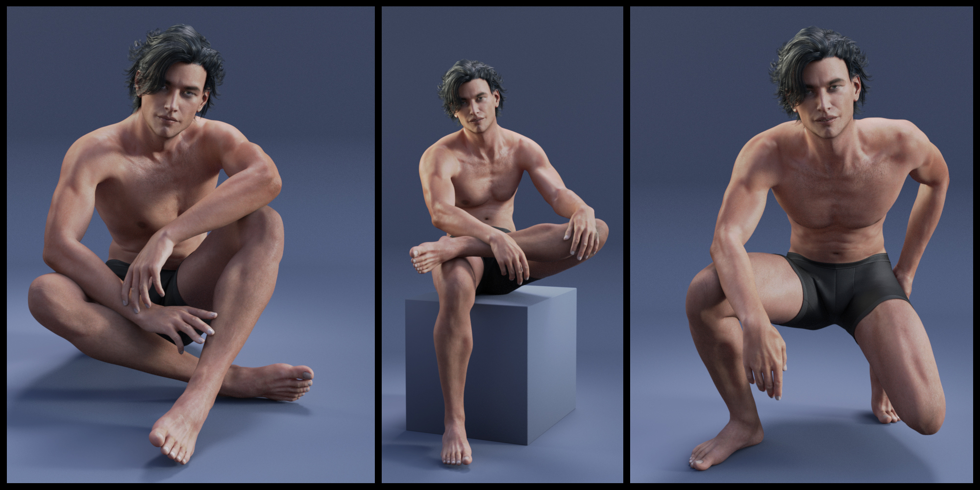 Heartthrob for Genesis 3 Male(s) by: lunchlady, 3D Models by Daz 3D