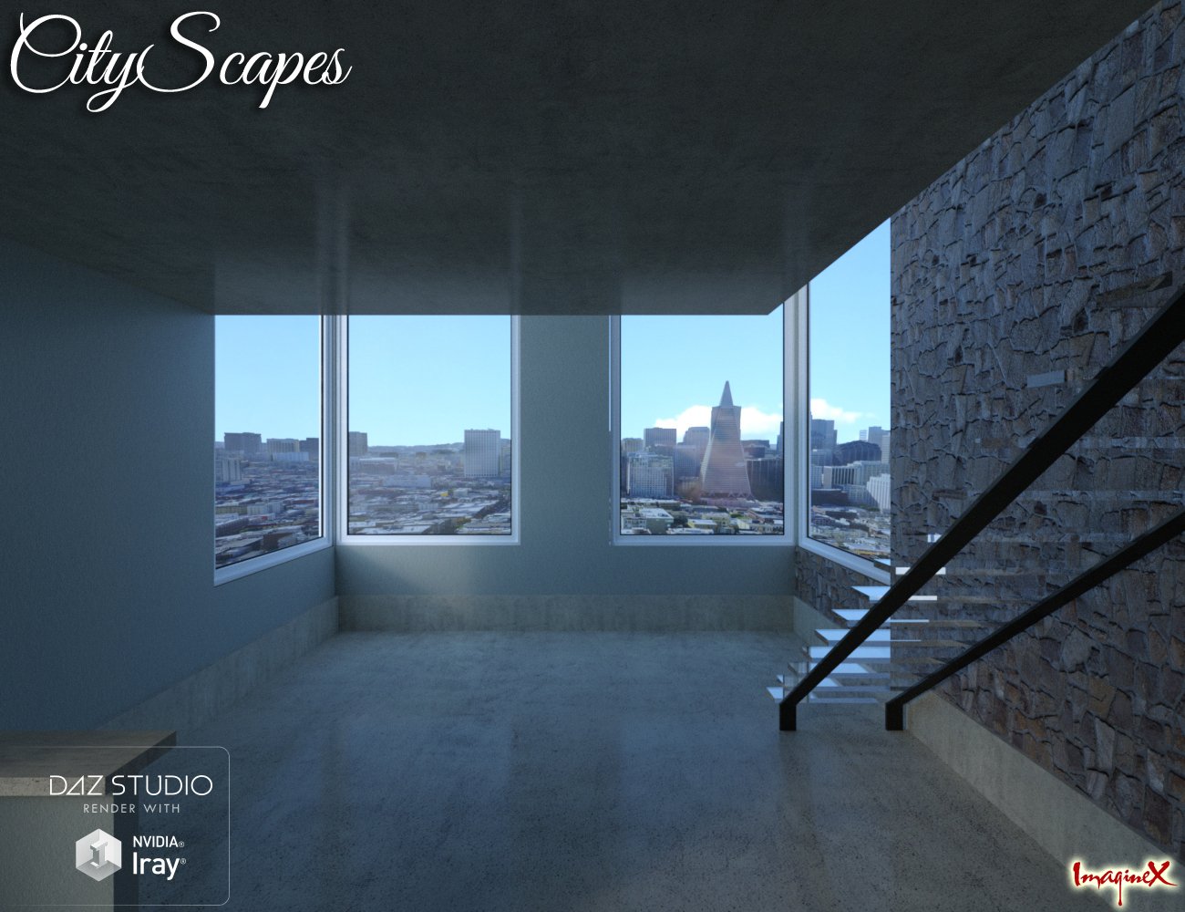 CityScapes Backdrops by: ImagineX, 3D Models by Daz 3D