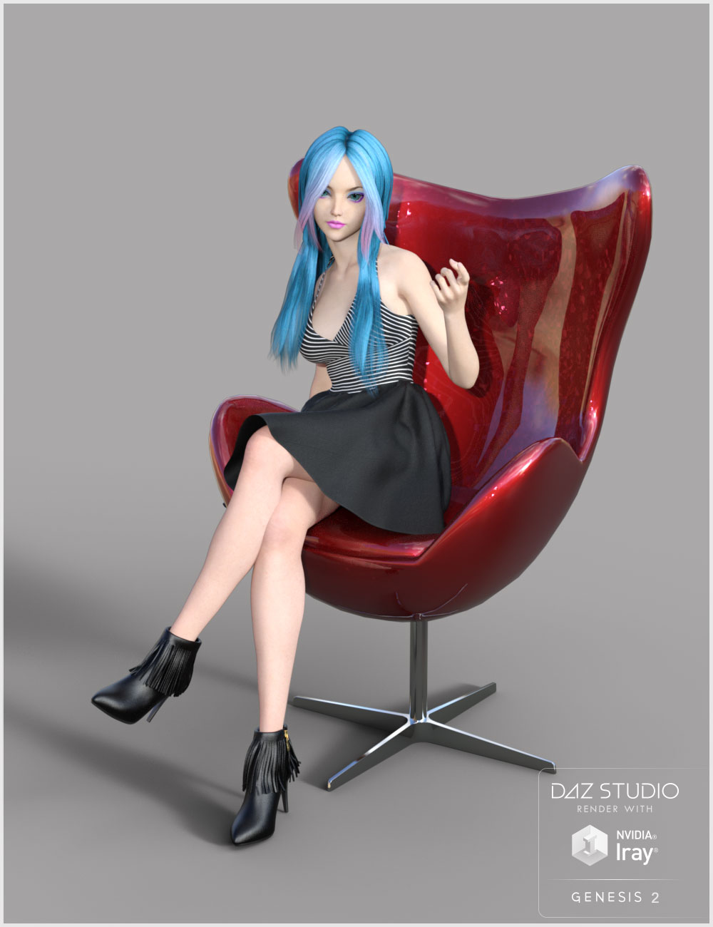 Modern Heel for Genesis 2 & 3 Female(s) Modern Heel for Genesis 2 & 3 Female(s) by: Cute3D, 3D Models by Daz 3D