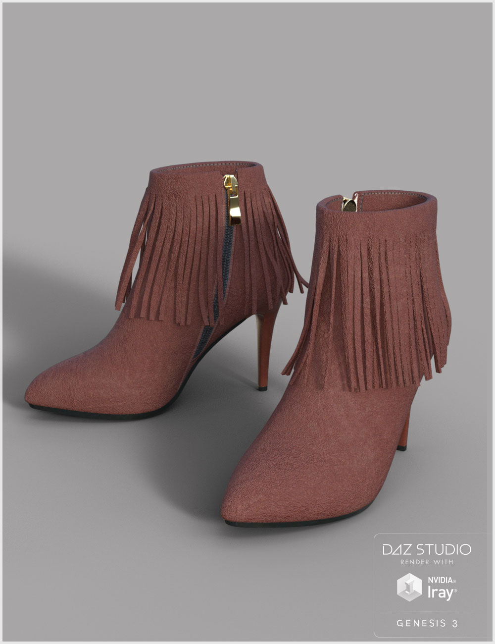 Modern Heel for Genesis 2 & 3 Female(s) by: Cute3D, 3D Models by Daz 3D
