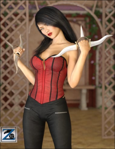 Z Deadly Assassin - Blade & Poses for Mei Lin 7 and Genesis 3 Female Z Deadly Assassin - Blade & Poses for Mei Lin 7 and Genesis 3 Female by: Zeddicuss, 3D Models by Daz 3D