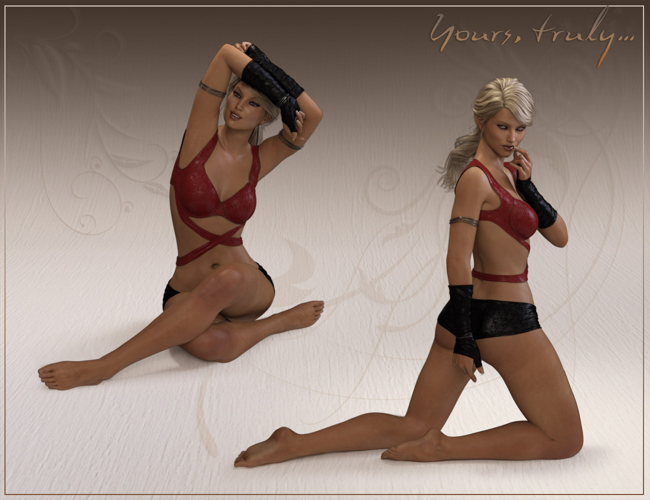 Yours, truly... by: ilona, 3D Models by Daz 3D