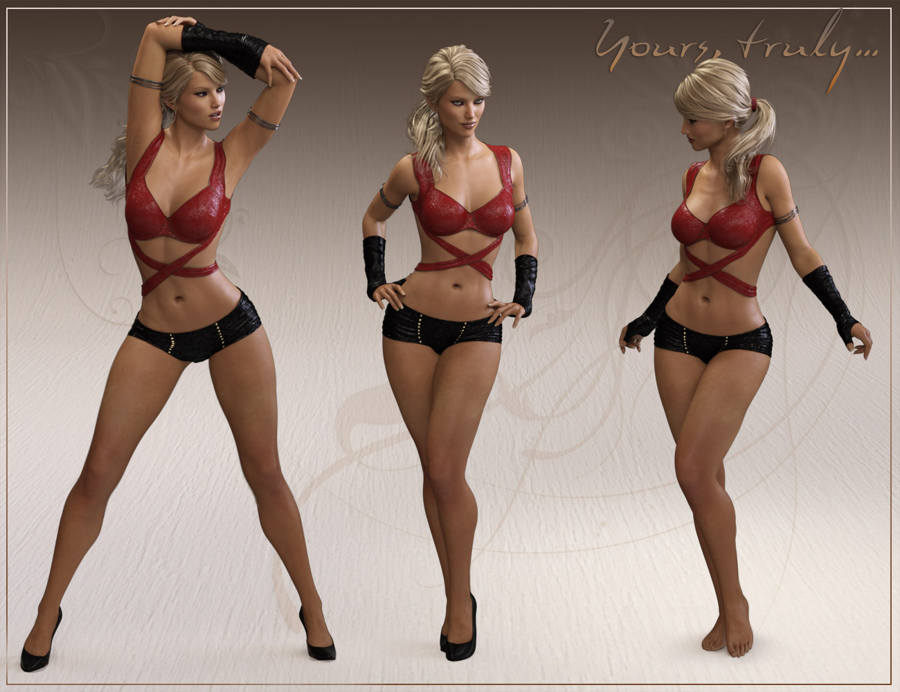 Yours, truly... by: ilona, 3D Models by Daz 3D
