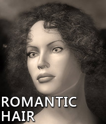 DNA P5  Romantic Hair for V2/V3 by: Colm JacksonRuntimeDNASyyd, 3D Models by Daz 3D
