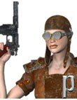 CygnusX:Sci-Pirate For Stephanie 3 Petite by: ElorOnceDark, 3D Models by Daz 3D