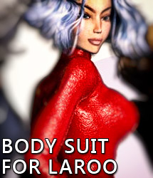 Bodysuit n' Boots Pack for LaRoo/LaRoo2 by: Colm JacksonRuntimeDNASyyd, 3D Models by Daz 3D
