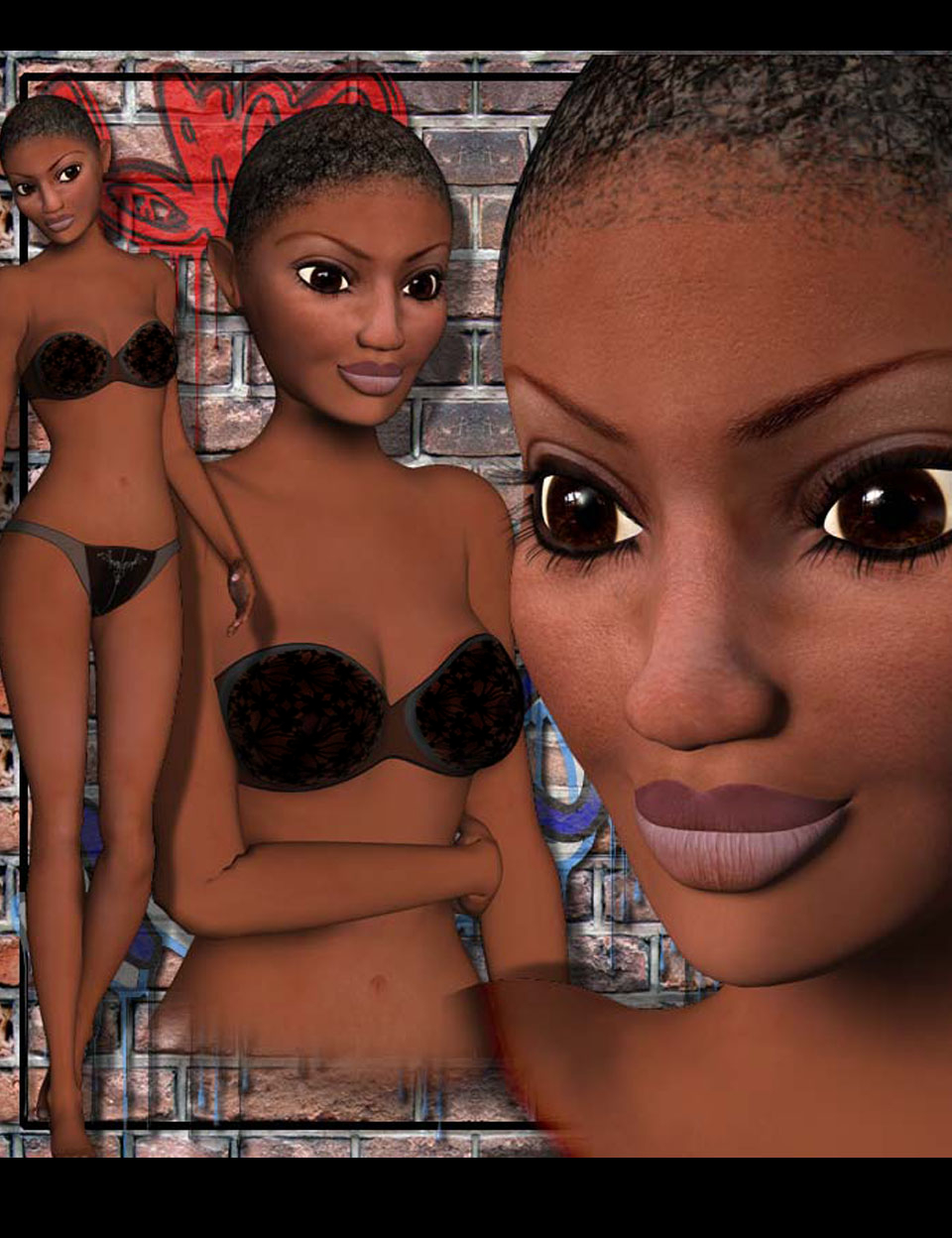 Missy L Texture and Character Set for LaRoo by: RuntimeDNASyyd, 3D Models by Daz 3D
