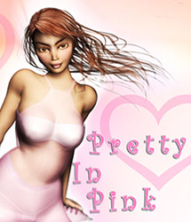 LaRoo - Pretty In Pink by: Colm JacksonRuntimeDNASyyd, 3D Models by Daz 3D