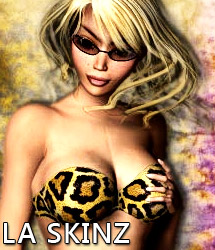 La Skinz by: Colm JacksonRuntimeDNASyyd, 3D Models by Daz 3D