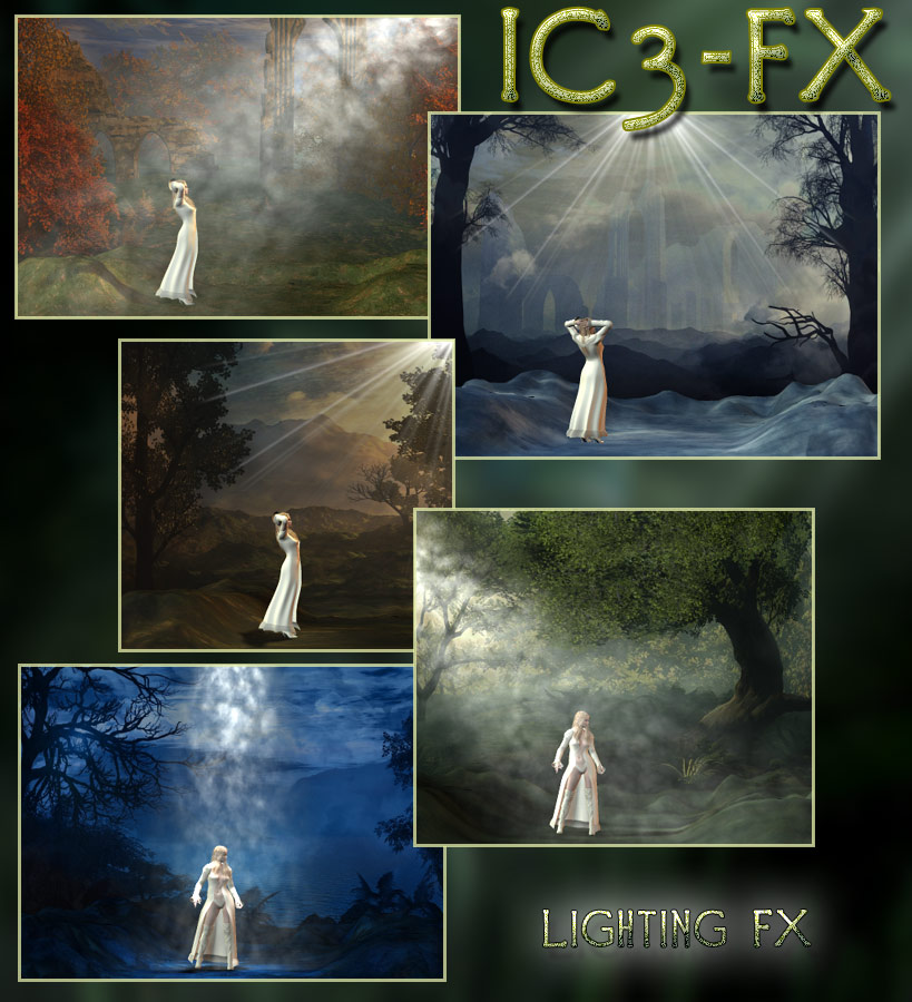 IC3-FX Lighting FX by: Colm JacksonRuntimeDNASyyd, 3D Models by Daz 3D