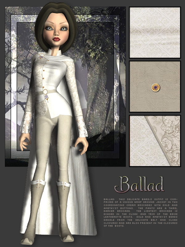 Ballad of the Bard for Krystal by: Anna BenjamindgliddenRuntimeDNA, 3D Models by Daz 3D