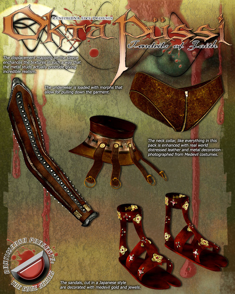 OKTAPUSSI Clothing Package for Aiko3 OKTAPUSSI Clothing Package for Aiko3 by: Colm JacksonRuntimeDNASyyd, 3D Models by Daz 3D