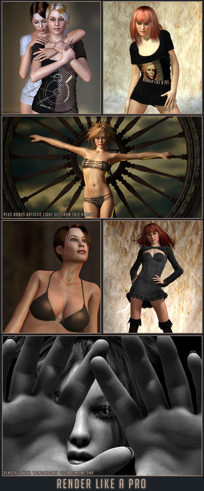 Ultimate IBL's For Poser 'and' Render Studio Set 2 - Inactive 1