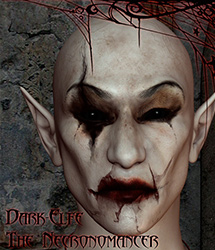 Dark-Elfe the Necronomancer by: Nathy DesignRuntimeDNA, 3D Models by Daz 3D
