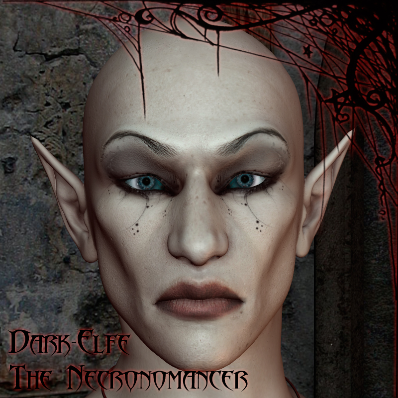 Dark-Elfe the Necronomancer by: Nathy DesignRuntimeDNA, 3D Models by Daz 3D