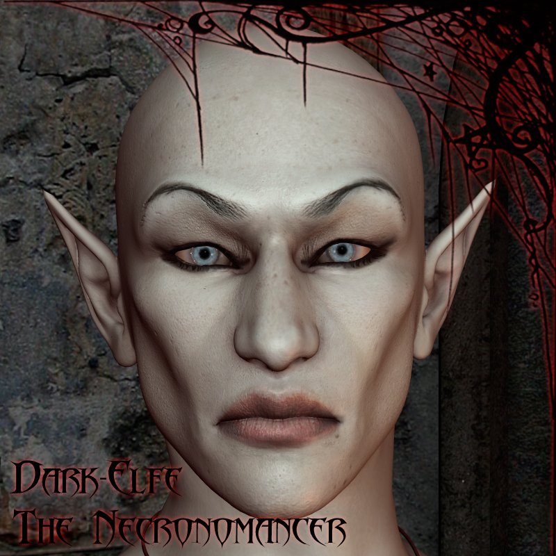 Dark-Elfe the Necronomancer Dark-Elfe the Necronomancer by: Nathy DesignRuntimeDNA, 3D Models by Daz 3D