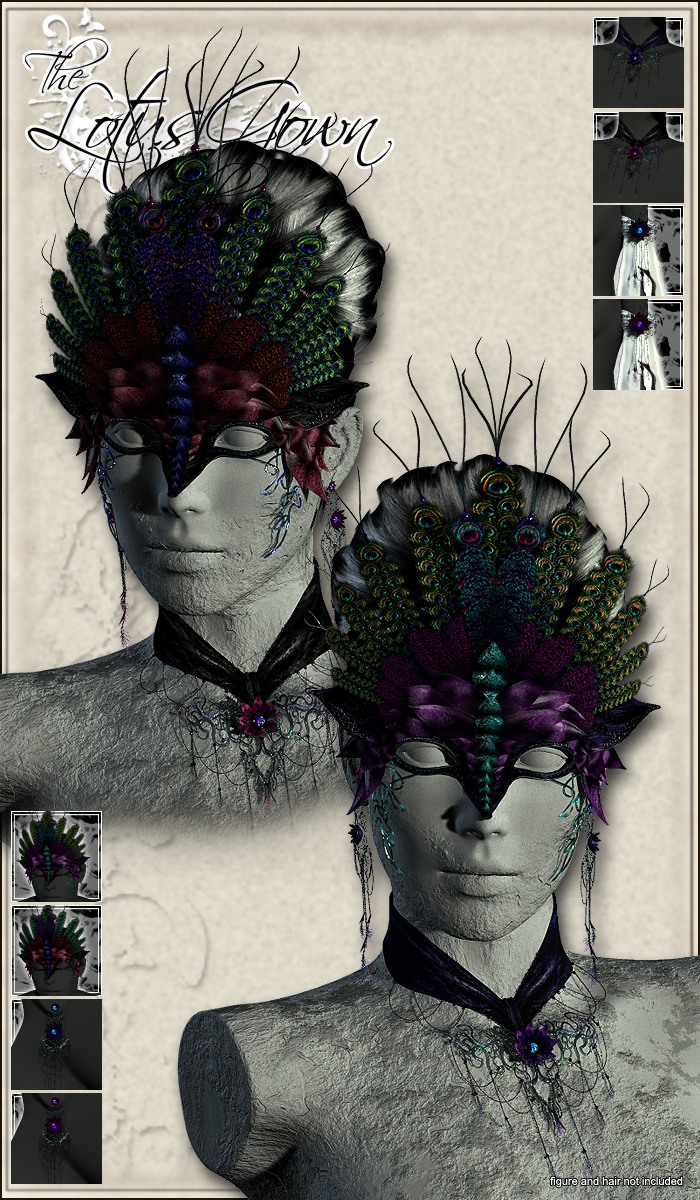 LotusGown BUNDLE for V4 and A4 LotusGown BUNDLE for V4 and A4 by: ArkiRedSparkRuntimeDNA, 3D Models by Daz 3D
