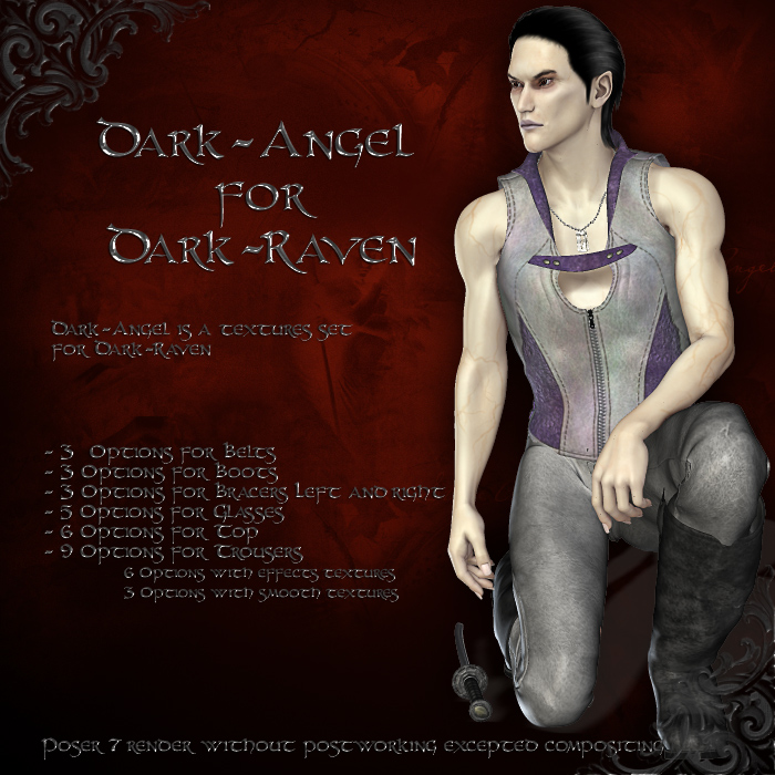 Dark Angel Dark Angel by: Nathy DesignRuntimeDNA, 3D Models by Daz 3D