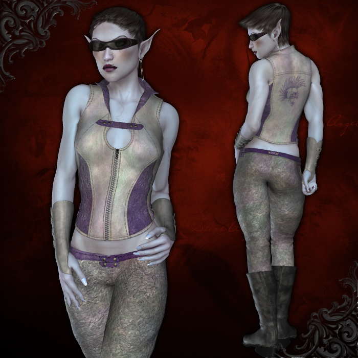 Dark Angel Dark Angel by: Nathy DesignRuntimeDNA, 3D Models by Daz 3D
