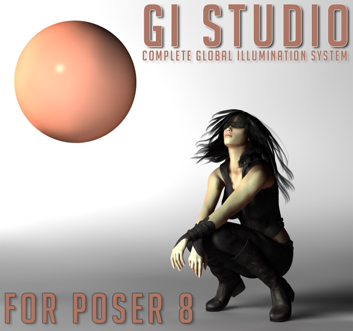 Global Illumination Studio P8 by: Colm JacksonRuntimeDNASyyd, 3D Models by Daz 3D