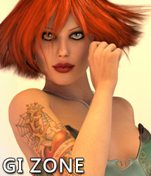 GI ZONE For Poser 8 by: Colm JacksonRuntimeDNASyyd, 3D Models by Daz 3D
