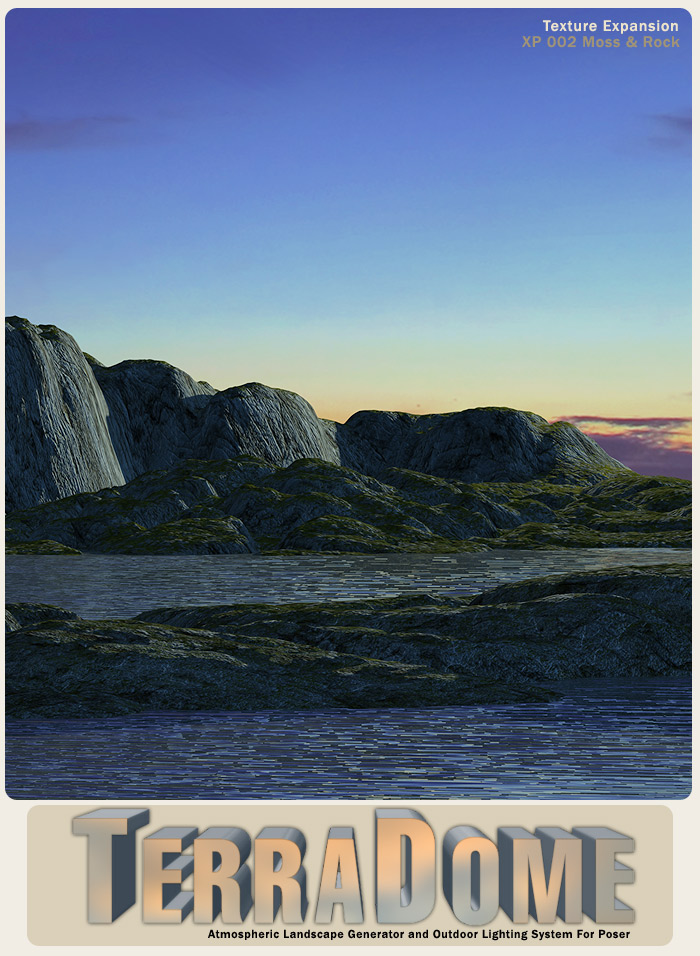TerraDome: Moss and Rock TerraDome: Moss and Rock by: Colm JacksonRuntimeDNASyydTraveler, 3D Models by Daz 3D
