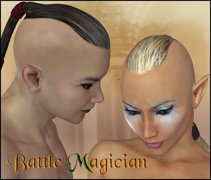 Battle Magician by: Nathy DesignRuntimeDNA, 3D Models by Daz 3D