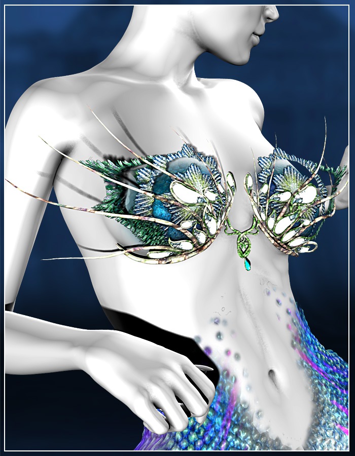 SeaFolk KelpBra for V4 and A4 SeaFolk KelpBra for V4 and A4 by: ArkiRuntimeDNA, 3D Models by Daz 3D