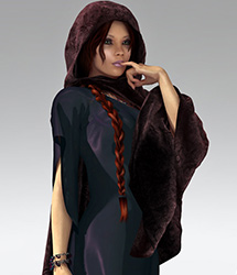 NC Dynamic Fantasy Cloak by: Nathy DesignRuntimeDNA, 3D Models by Daz 3D