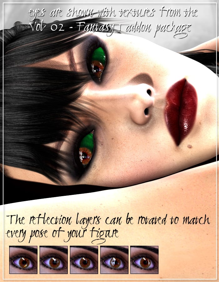 EYEdeas 3+ for Victoria 4 and Michael 4 EYEdeas 3+ for Victoria 4 and Michael 4 by: ArkiRuntimeDNA, 3D Models by Daz 3D