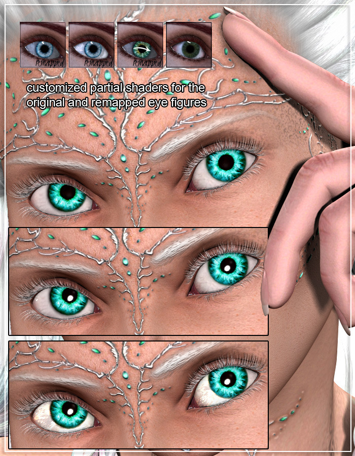 Advanced Shaders for EYEdeas 3 by: ArkiRuntimeDNA, 3D Models by Daz 3D