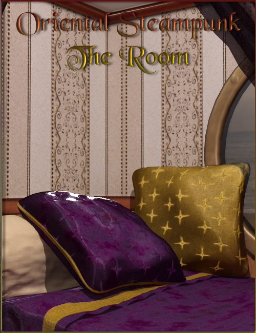 Oriental Steampunk : The Room by: Nathy DesignRuntimeDNA, 3D Models by Daz 3D