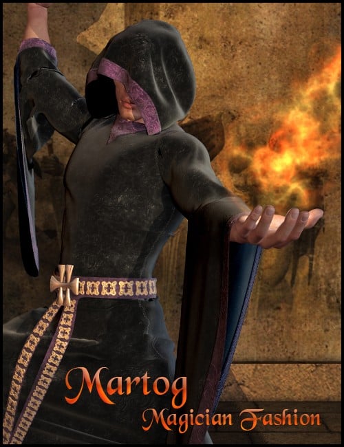 Martog, the magician fashion for M4 by: Nathy DesignRuntimeDNA, 3D Models by Daz 3D