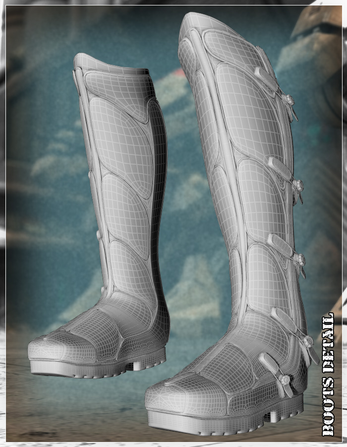 SolidGear outfit for M4 by: ArkiRuntimeDNA, 3D Models by Daz 3D