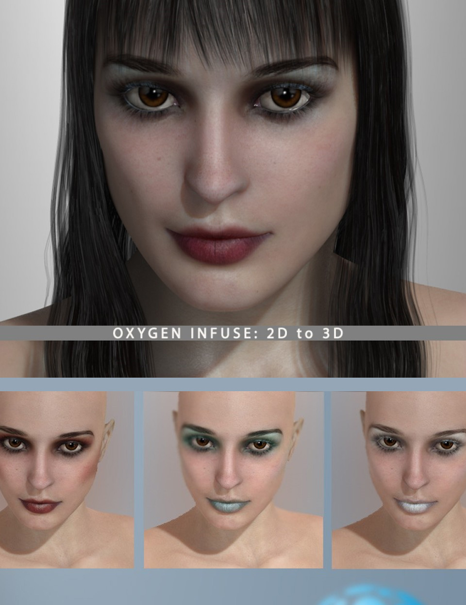 Oxygen Infuse: 2D to 3D Oxygen Infuse: 2D to 3D by: RuntimeDNASyyd, 3D Models by Daz 3D
