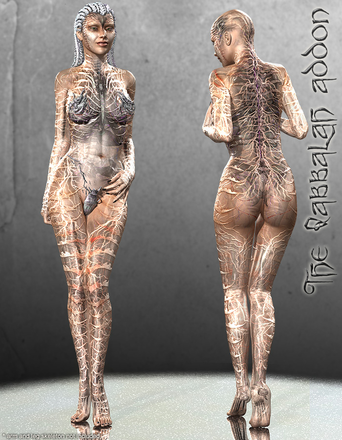 The Qabbalah Addon by: ArkiRuntimeDNA, 3D Models by Daz 3D