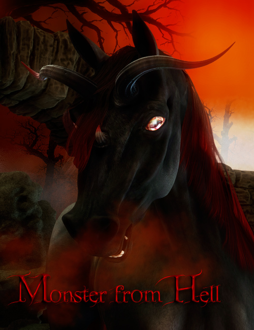 Monster from Hell by: Nathy DesignRuntimeDNA, 3D Models by Daz 3D