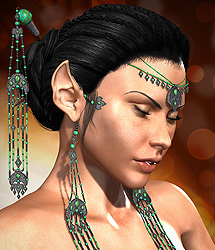 The DragonBraid for Victoria 4 by: ArkiRuntimeDNA, 3D Models by Daz 3D