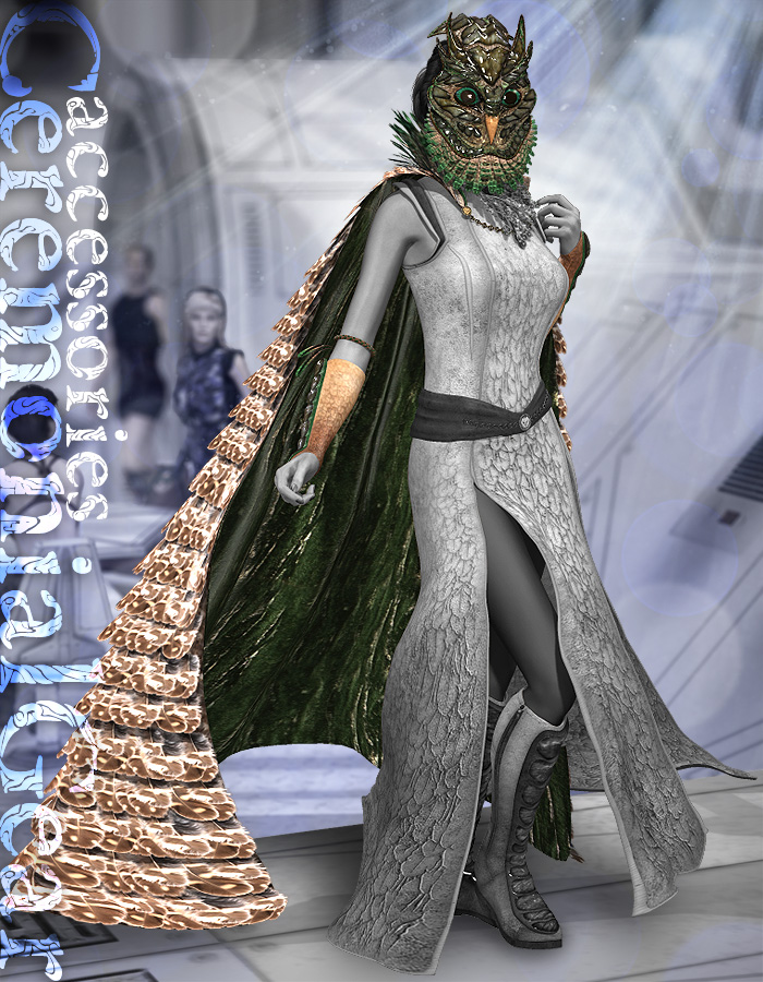 CeremonialGear accessories for Victoria 4 by: ArkiRuntimeDNA, 3D Models by Daz 3D