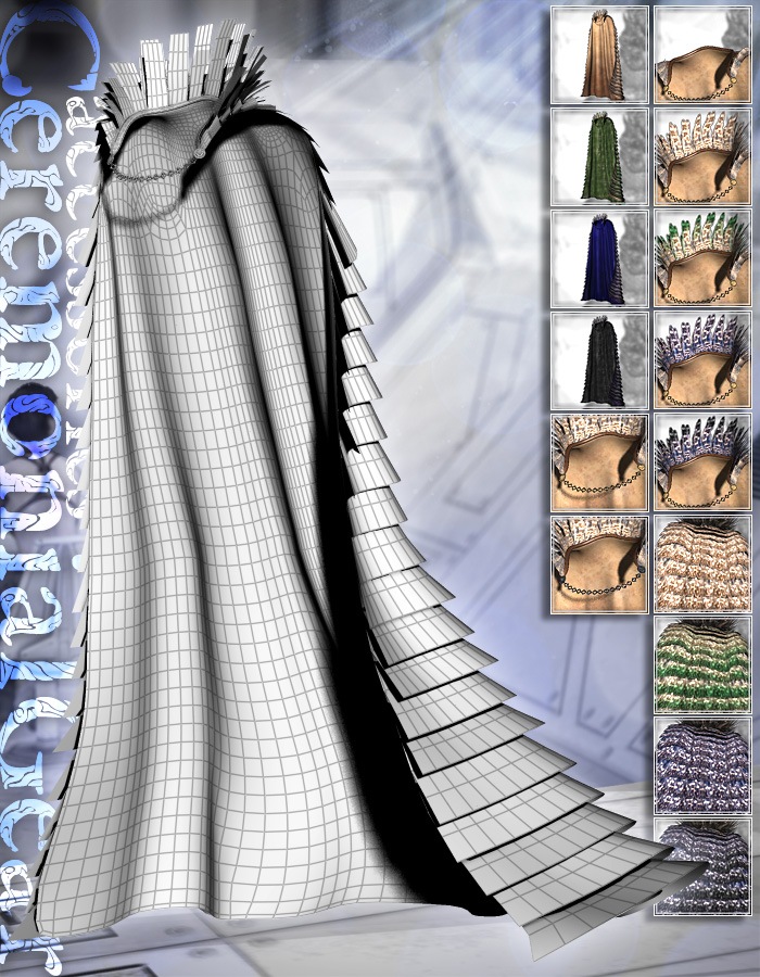 CeremonialGear accessories for Michael 4 by: ArkiRuntimeDNA, 3D Models by Daz 3D