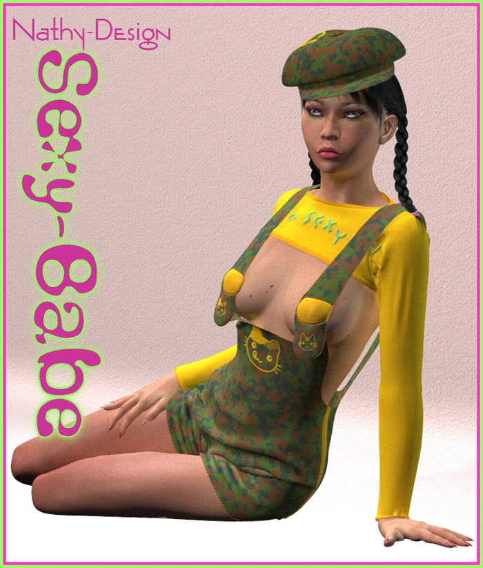 Sexy Babe by: Nathy DesignRuntimeDNA, 3D Models by Daz 3D