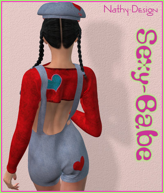 Sexy Babe by: Nathy DesignRuntimeDNA, 3D Models by Daz 3D