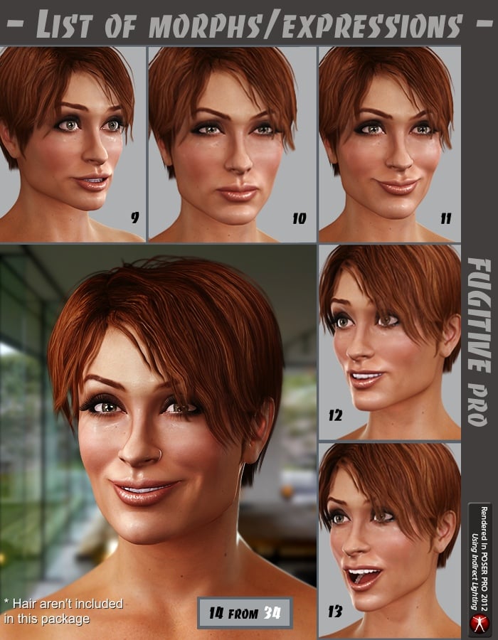 FUGITIVE PRO by: AlFanRuntimeDNA, 3D Models by Daz 3D