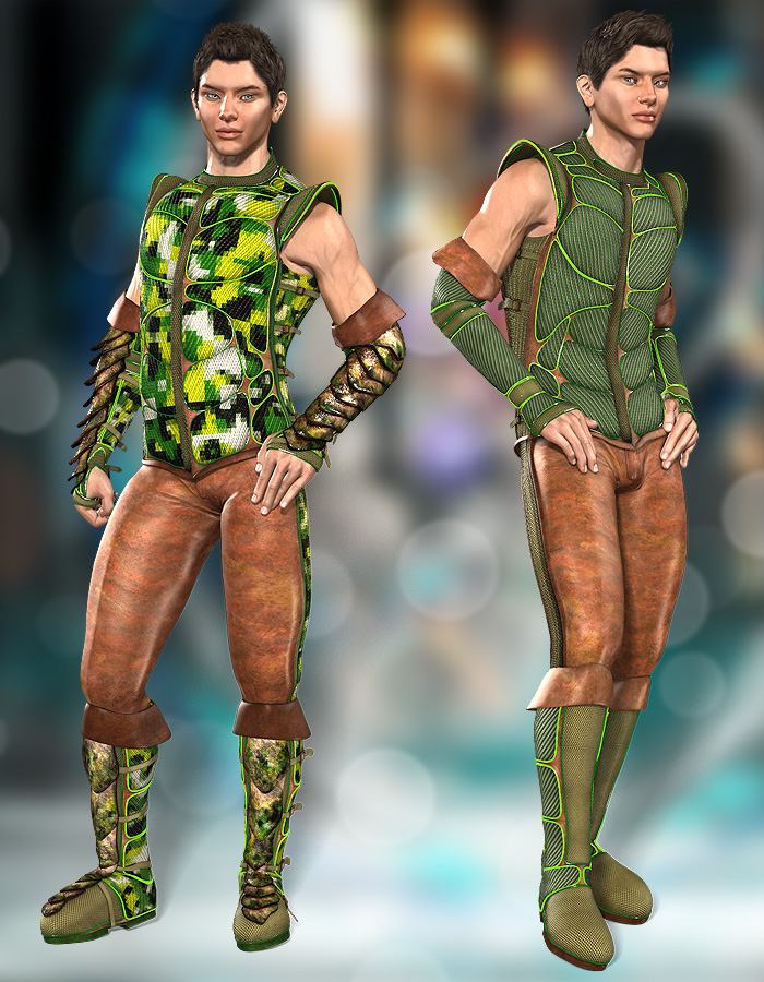 SciWizard outfit for Michael 4 | Daz 3D