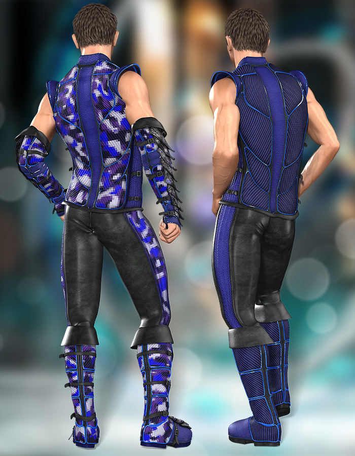 SciWizard outfit for Michael 4 | Daz 3D
