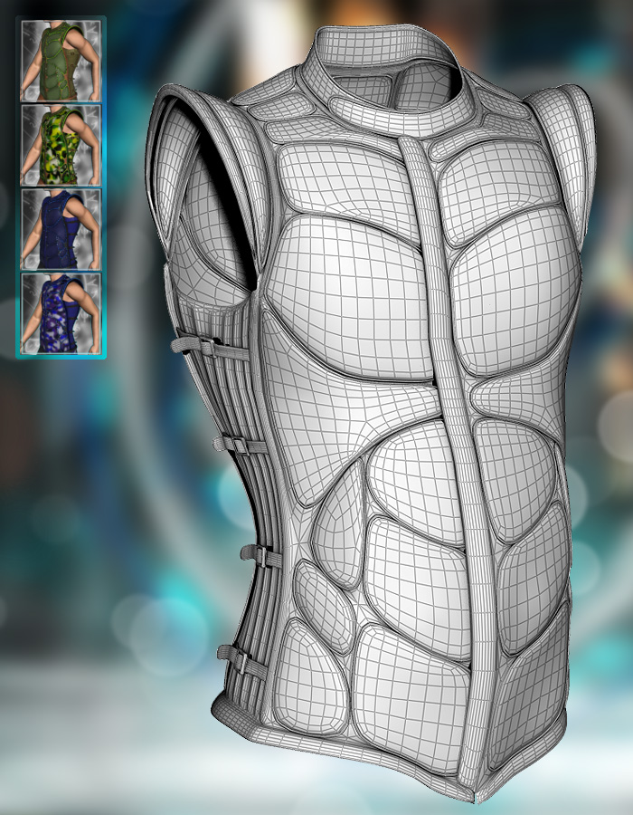 SciWizard outfit for Michael 4 | Daz 3D