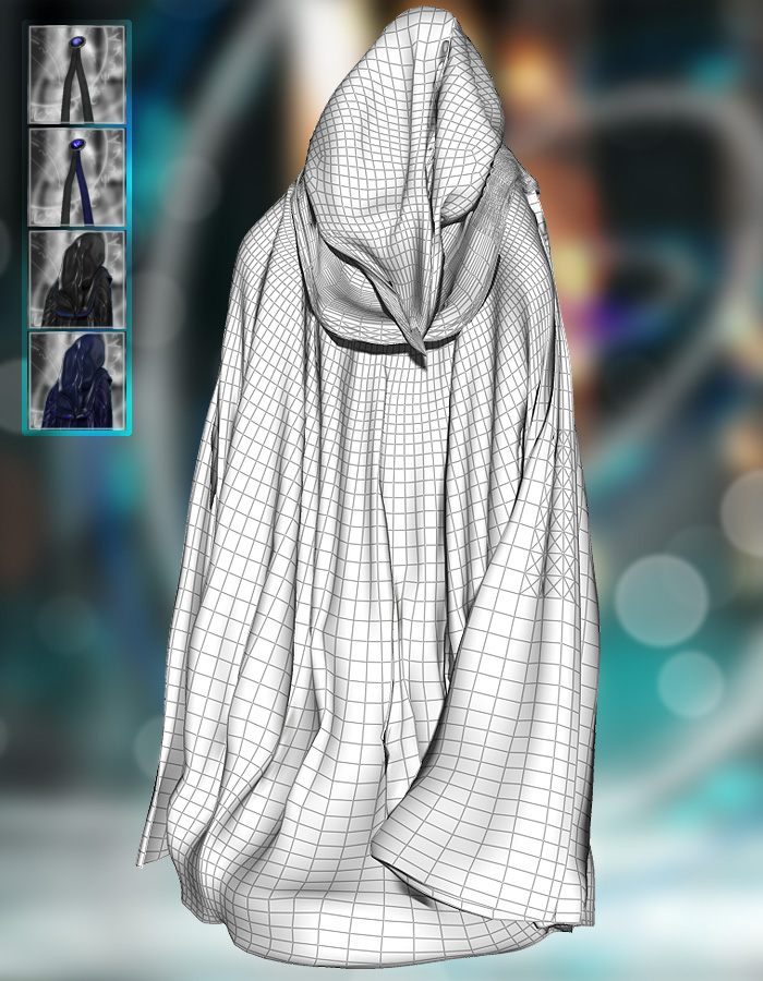 SciWizard dynamic cloak for Michael 4 by: ArkiRuntimeDNA, 3D Models by Daz 3D