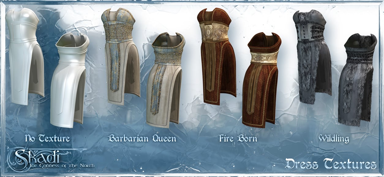 Skadi for V4 Skadi for V4 by: NetherworksAnna BenjaminLady LittlefoxRuntimeDNASyyd, 3D Models by Daz 3D