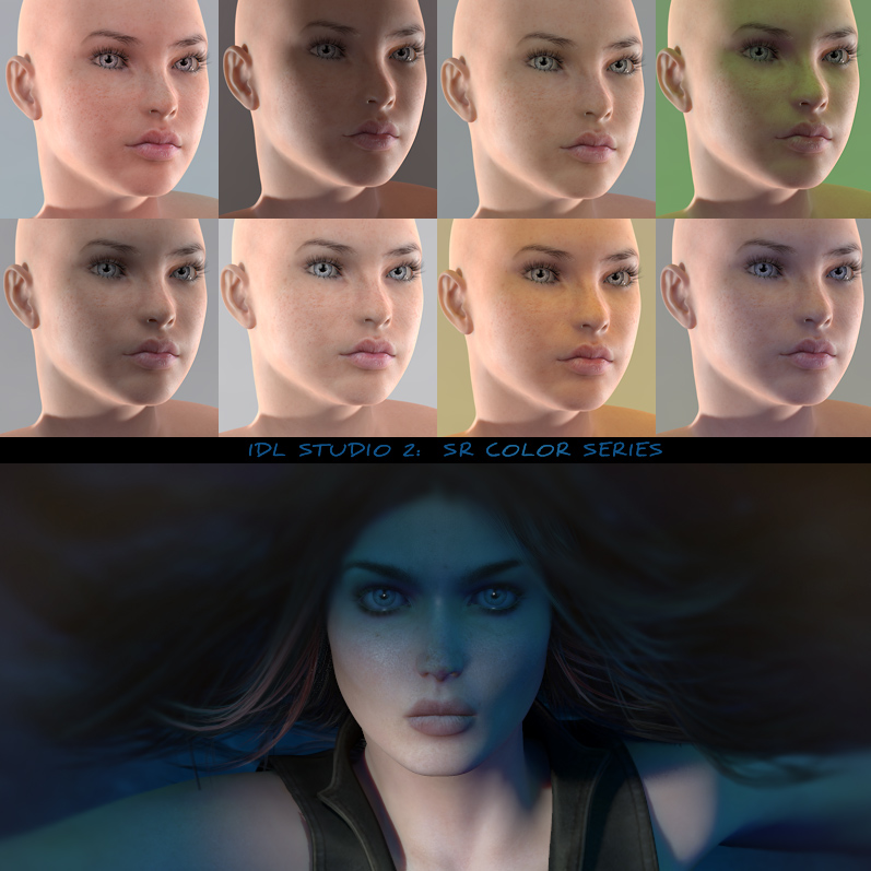 SR COLOR SERIES FOR IDL STUDIO and IDL STUDIO 2 by: RuntimeDNASyyd, 3D Models by Daz 3D
