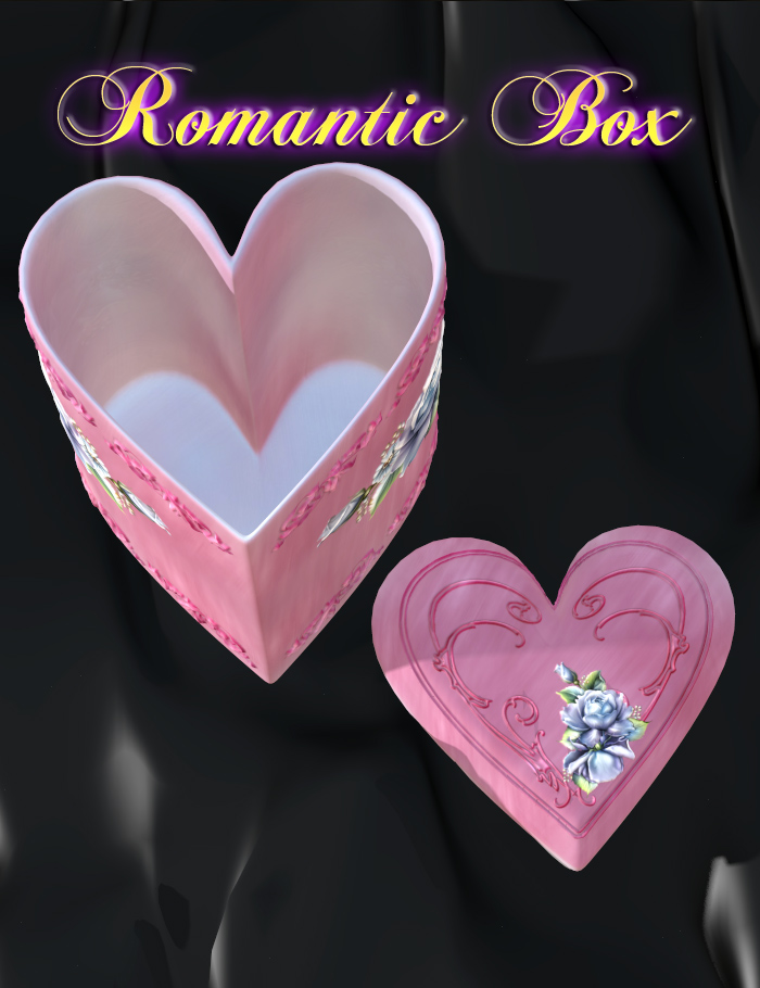 Romantic Box by: Nathy DesignRuntimeDNA, 3D Models by Daz 3D